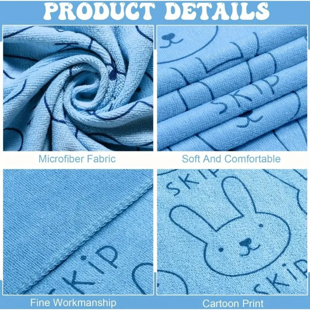 Quick Drying Super Absorbent Microfiber Pet Quick Drying XLARGE‎ Bath Towels 2pk